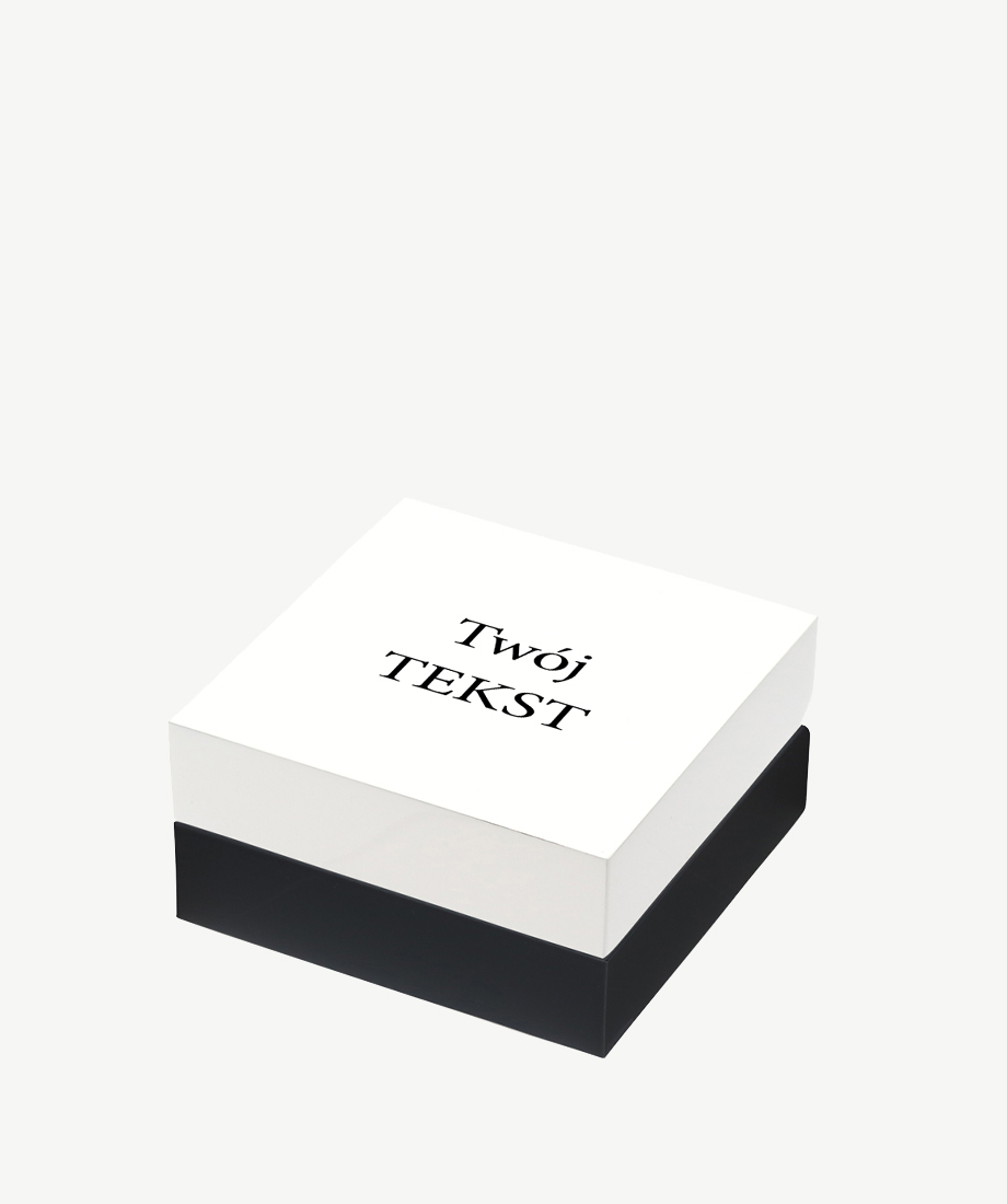 Ekskluzywne pudełko prezentowe na komplet bizuterii z nadrukiem - obrazek 2