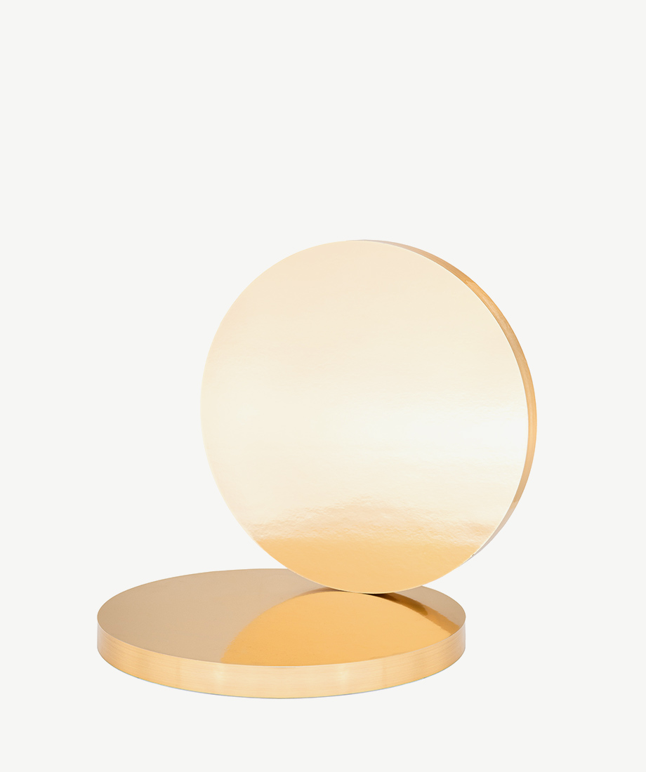 Podkład pod tort złoty - obrazek 2