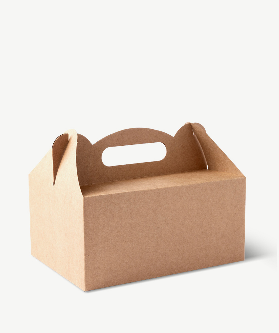 Pudełko na ciasto/tort ze złota wkładką (B) - obrazek 2